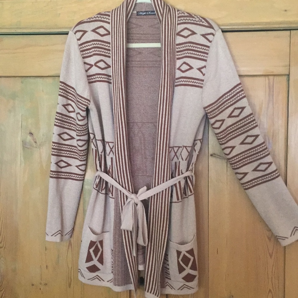 Aztec design Cardigan